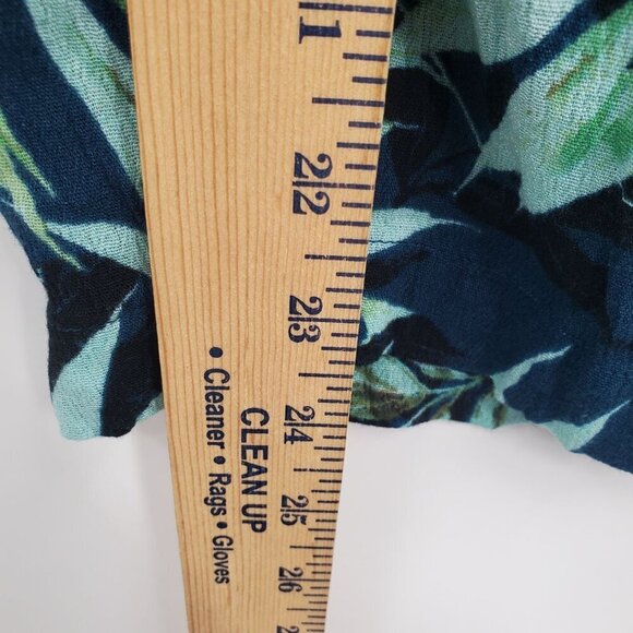 J Jill Off Shoulder Tropical Print Long Sleeve Blouse Top Women Size 2X Plus NWT - Picture 10 of 13